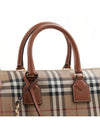 Medium Check Bowling Tote Bag Archive Beige Briar Brown - BURBERRY - BALAAN 8