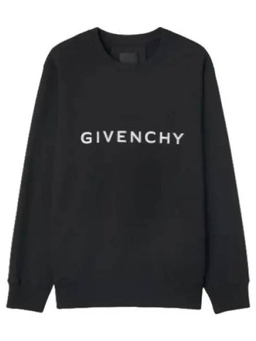 Slim fit Aketype sweatshirt black T shirt - GIVENCHY - BALAAN 1