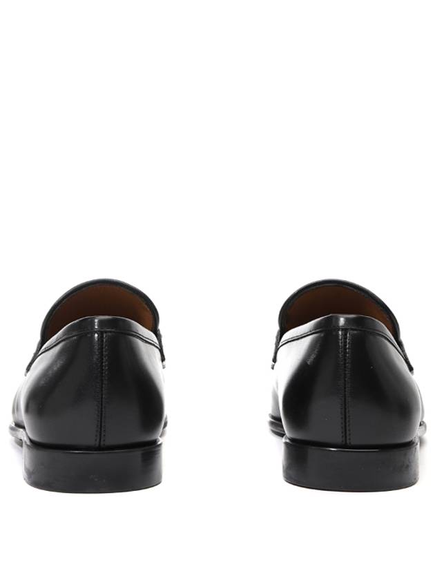 Men's Penny Calfskin Loafers Black - SALVATORE FERRAGAMO - BALAAN 9