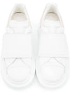 Kids Strap Sneakers White 587693 WHX12 9182 - ALEXANDER MCQUEEN - BALAAN 4