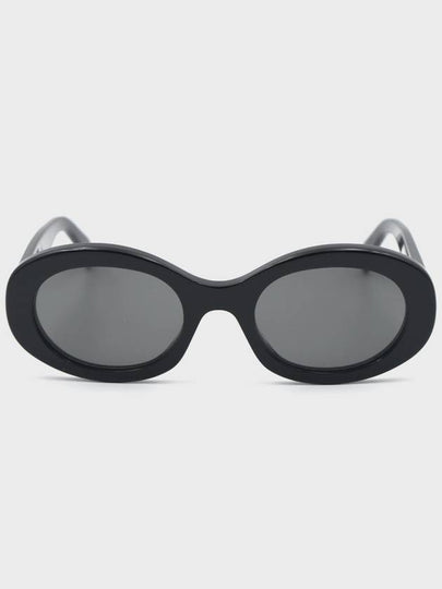 Eyewear Triomphe Logo Temple Sunglasses Black - CELINE - BALAAN 2