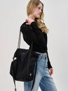 Sporty Multi Shoulder Bag Black - SORRY TOO MUCH LOVE - BALAAN 4