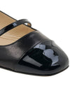 Women s Elisa Flat Shoes PTZ BLACK - JIMMY CHOO - BALAAN 9