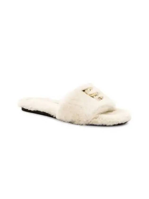 4G Shearing Slippers Ivory - GIVENCHY - BALAAN 2