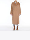 Copy Button Wool Double Coat Camel - S MAX MARA - BALAAN 3