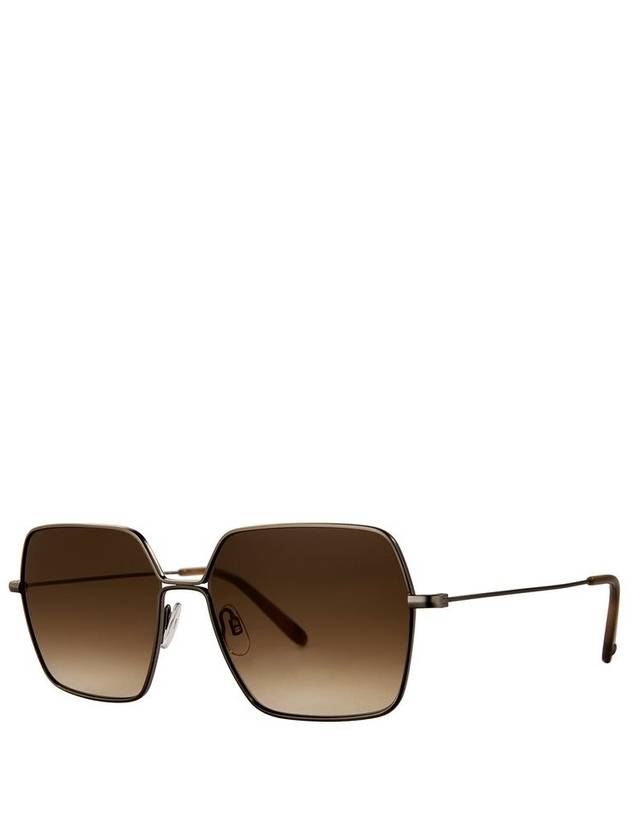 Garrett Leight MEADOW SUN Antique Gold-Vintage Burnt Tortoise/Brunette Gradient - GARRETT LEIGHT - BALAAN 2