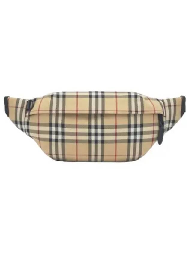 Vintage Check Nylon Belt Bag Archive Beige Waist - BURBERRY - BALAAN 1