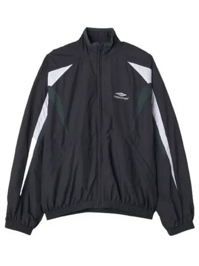 3B Sports Icon Track Jacket Black - BALENCIAGA - BALAAN 2