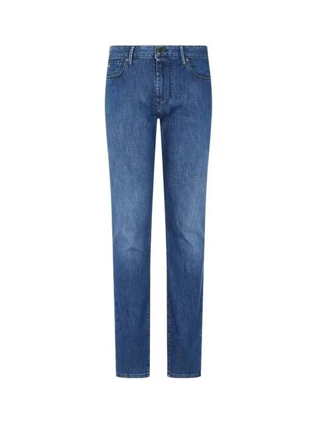 Men s Slim Fit Easy Denim Pants Indigo 271573 - EMPORIO ARMANI - BALAAN 1