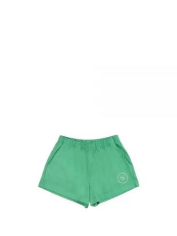 Short Pants SH020S405SV Free Verde White - SPORTY & RICH - BALAAN 1