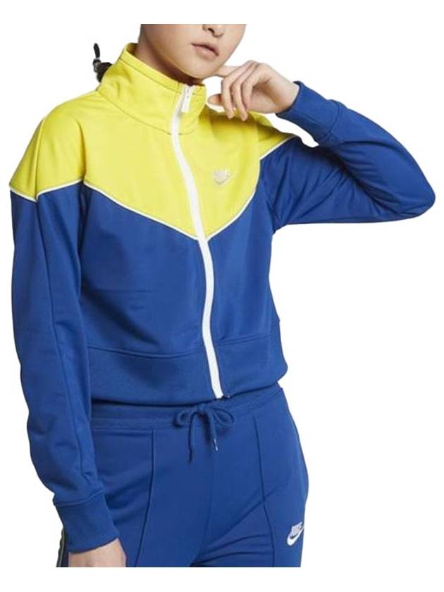 01AT3909492Women’sHeritage Track JacketYellow Blue - NIKE - BALAAN 2