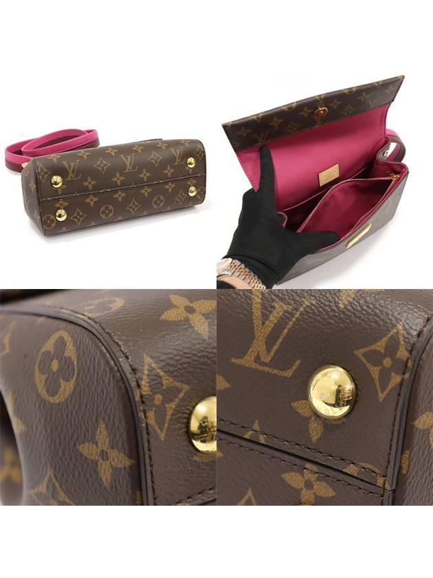 M42738 Monogram Canvas Fuchsia Bordeaux Red Cluny BB 2WAY - LOUIS VUITTON - BALAAN 5