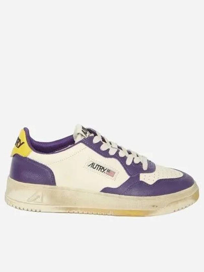 Medalist Super Vintage Low Top Sneakers Purple - AUTRY - BALAAN 2