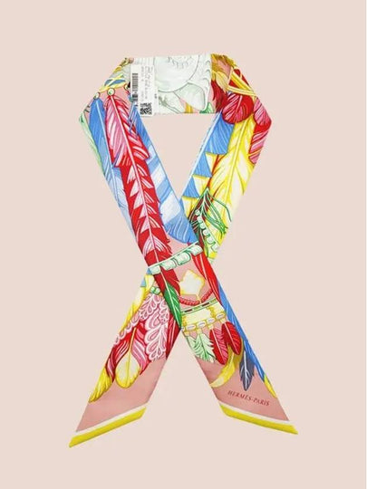 Danse Pacifique Silk Twilly Scarf Rose - HERMES - BALAAN 2