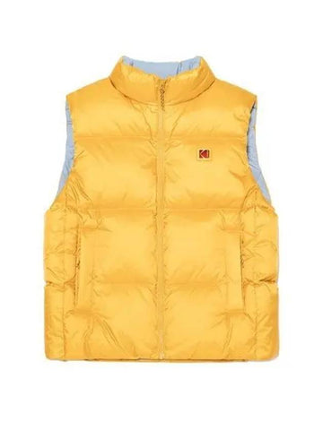 KODAK Essential Stand Neck Duck Down Vest YELLOW - KODO - BALAAN 1