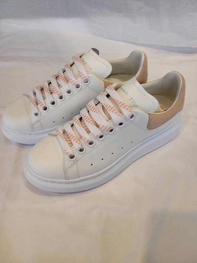 Larry Leather Low Top Sneakers White - ALEXANDER MCQUEEN - BALAAN 7