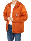 Men's Samakar Zip Up Hoodie Orange - MONCLER - BALAAN 7