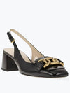 Kate Patent Leather Slingback Heels Black - TOD'S - BALAAN 2