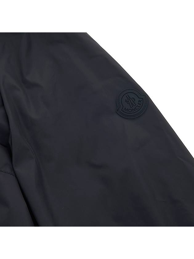 Besar Nylon Hooded Zip-Up Black - MONCLER - BALAAN.