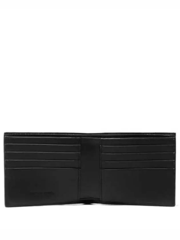 Intrecciato Leather Half Wallet Black - BOTTEGA VENETA - BALAAN 3