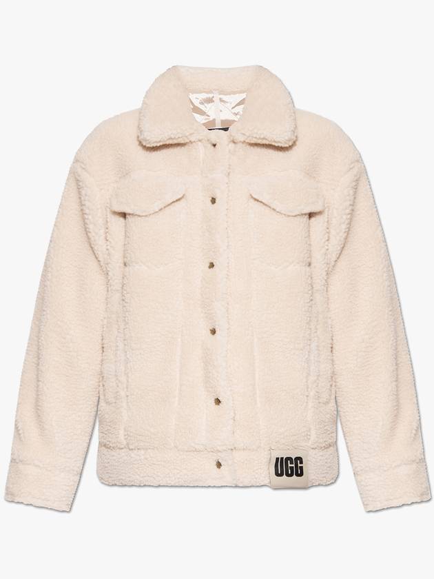 UGG Faux Fur Jacket, Women's, Cream - UGG - BALAAN 1