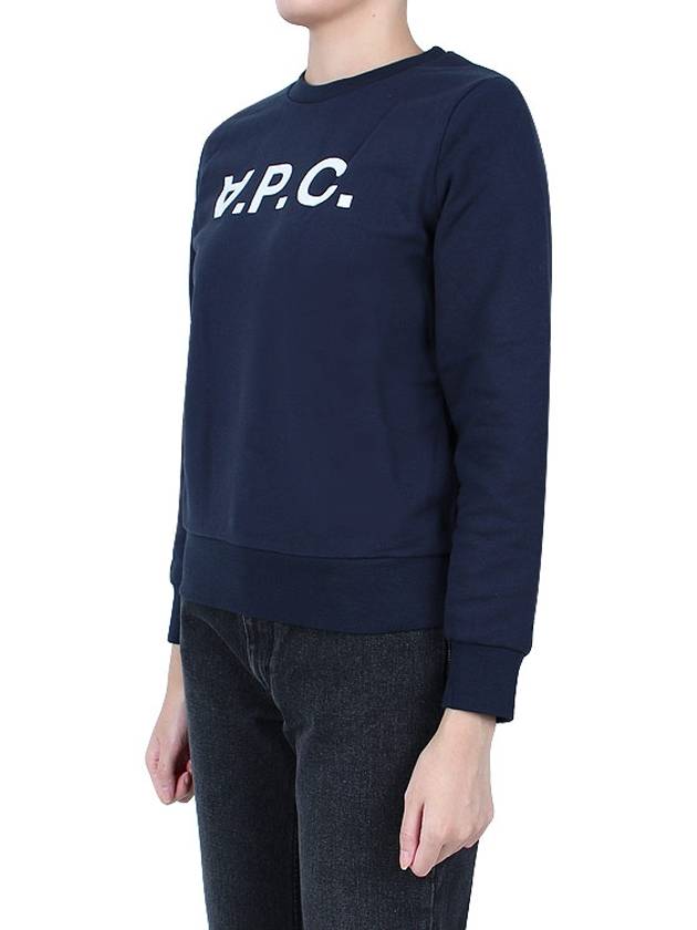 VPC Logo Sweatshirt Navy - A.P.C. - BALAAN 4