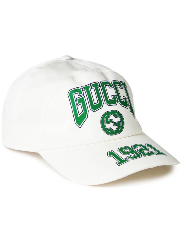 logo print baseball cap hat 7731354HA7F - GUCCI - BALAAN 2