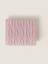 Small Materasse Nappa Leather Wallet Pink - MIU MIU - BALAAN 4