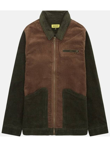 color block corduroy jacket - MARKET - BALAAN 1