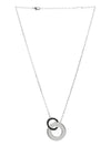 Enamel Pendant Signature Necklace Black - COACH - BALAAN 3