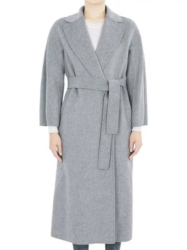 Women s Esturian Virgin Wool Coat Gray 2429016131600 042 - MAX MARA - BALAAN 1