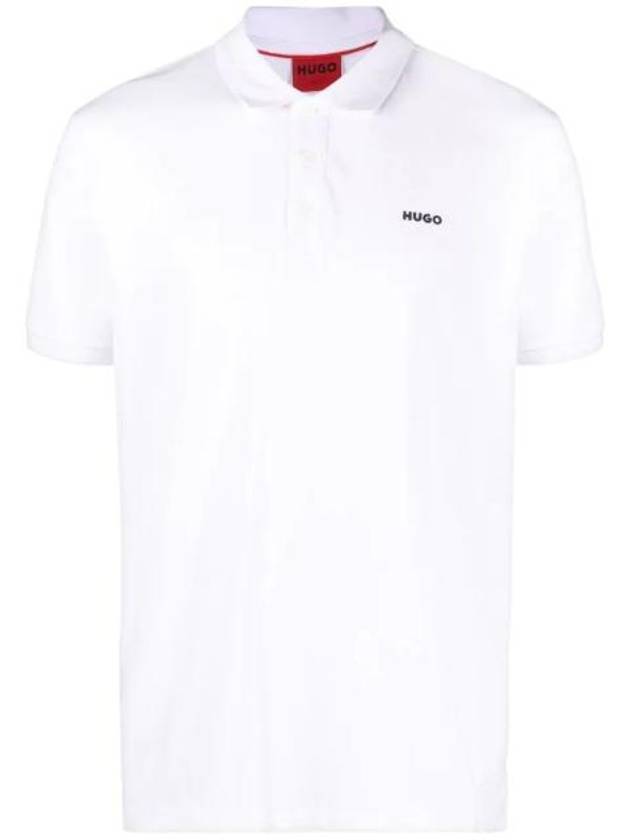 chest logo print polo shirt 50466182 - HUGO BOSS - BALAAN 1