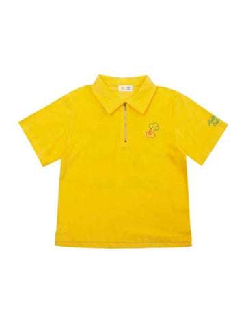 Hello Terry T-shirts Hello Terry T-shirt Yellow] - LALA SMILE - BALAAN 1