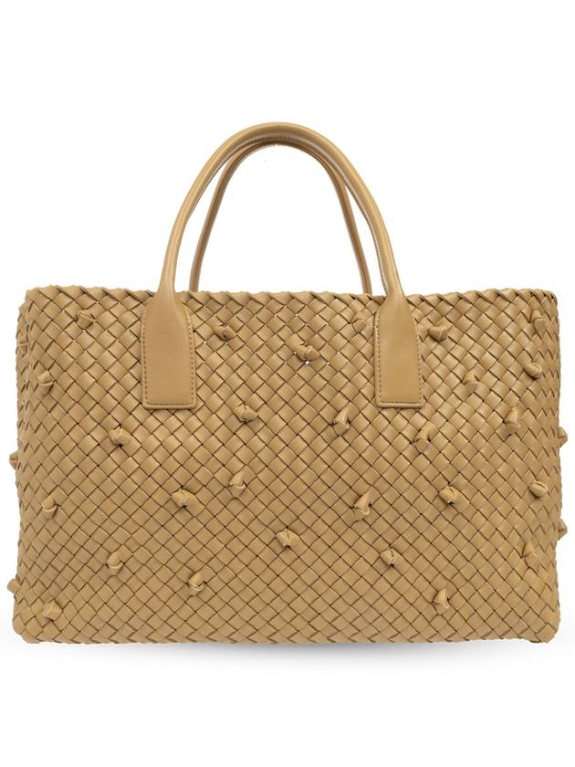 Bottega Veneta Medium 'Cabat' Shopper Bag, Women's, Beige - BOTTEGA VENETA - BALAAN 3