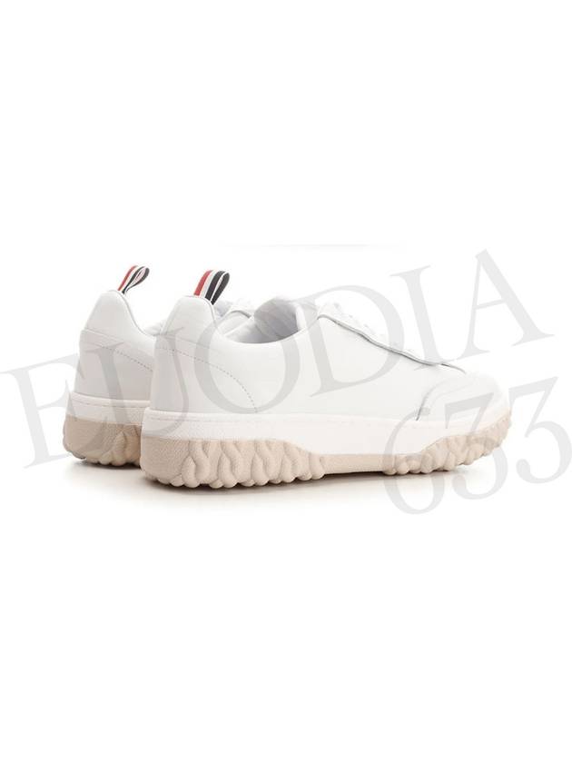 Cable Field Sneakers White - THOM BROWNE - BALAAN 6