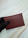 Calvi Madame Card Wallet Rouge H078309CK - HERMES - BALAAN 4