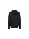 silk logo hooded sweatshirt - PRADA - BALAAN 2