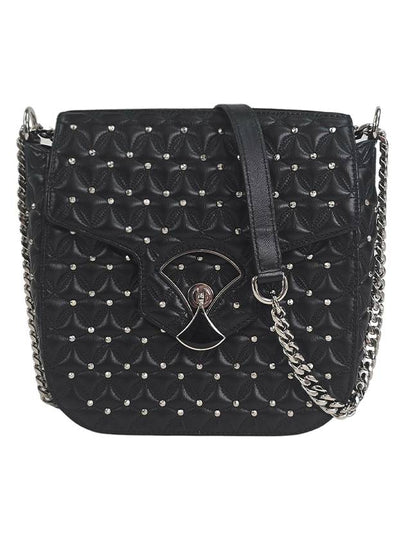 Divas Dream Flap Cover Chain Cross Bag Black - BVLGARI - BALAAN 2