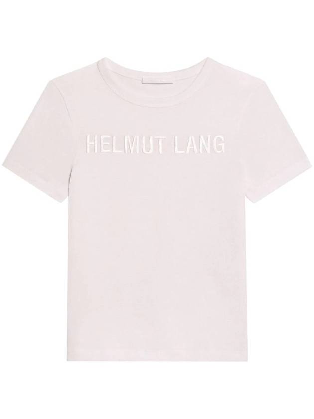 Crew Neck Short Sleeve T-Shirt White - HELMUT LANG - BALAAN 2