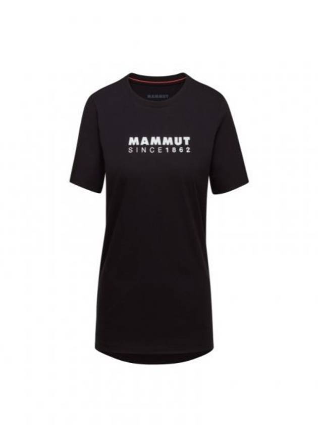 Classic Core Logo Short Sleeve T-Shirt Black - MAMMUT - BALAAN 2