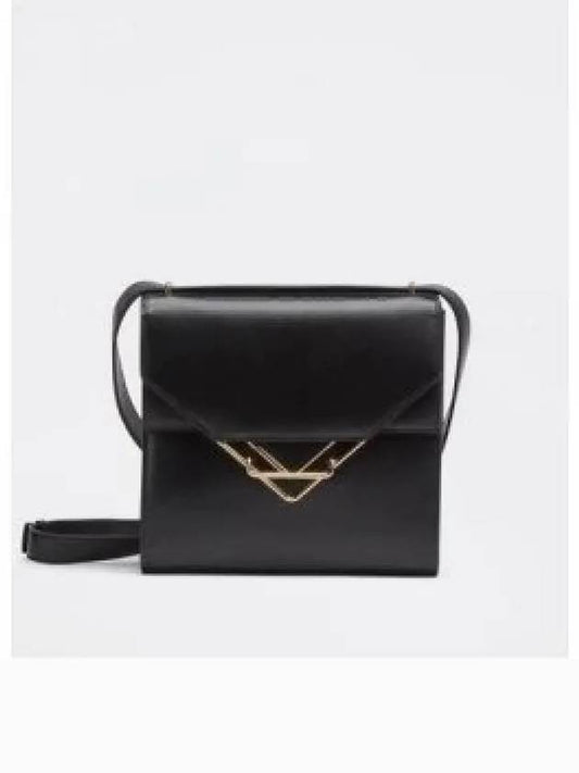 Clip Small Cross Bag Black - BOTTEGA VENETA - BALAAN 2