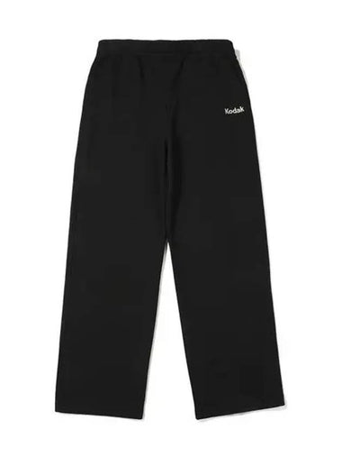 KODAK Rainbow Semi Overfit Straight Pants BLACK - KODO - BALAAN 1