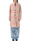 Gabriel Wool Check Single Coat Pink - ISABEL MARANT - BALAAN 2