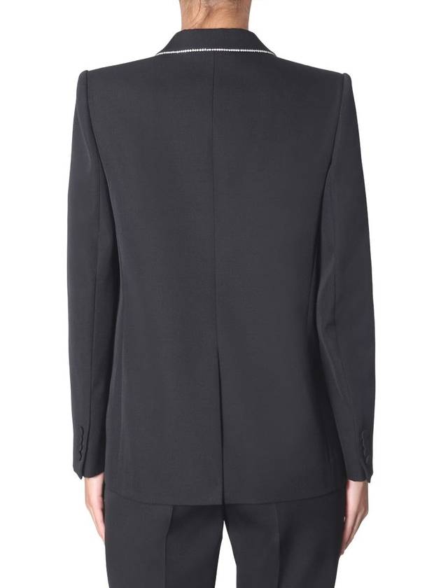 slim fit wool single jacket black - GIVENCHY - BALAAN 4