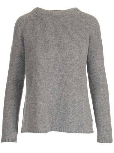 Women's Wool Cashmere Knit Top Grey - S MAX MARA - BALAAN 1