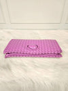 Daol Beomeo Branch Intrecciato Flap Pouch Purple Condition A - BOTTEGA VENETA - BALAAN 3