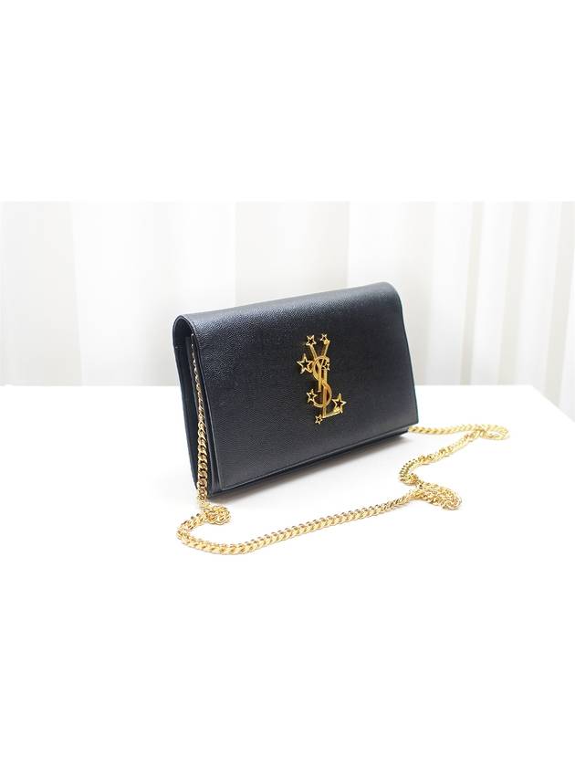 Monogram WOC gold star logo chain cross bag 447933 - SAINT LAURENT - BALAAN 2