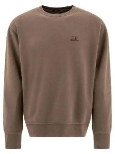 CP Company Brushed Emerized Diagonal Sweatshirt 17CMSS060B 006372R 735 - CP COMPANY - BALAAN 1