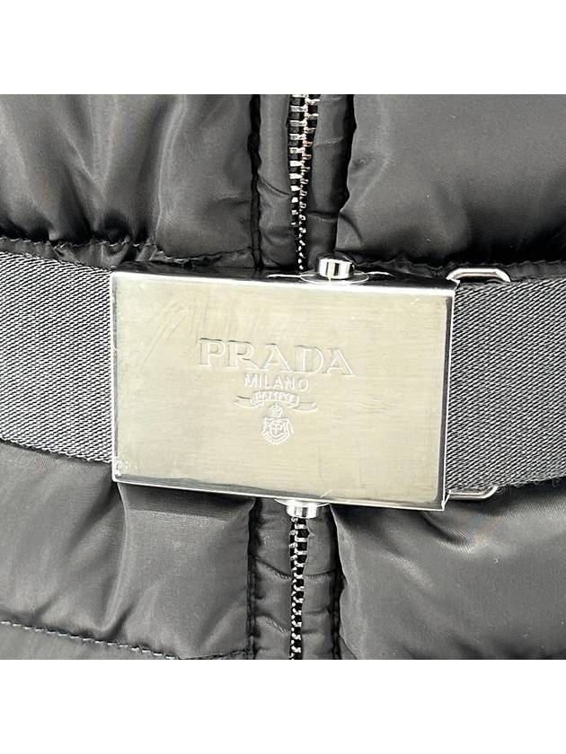 Women s Belt Real Fox Fur Long Padded Jumper - PRADA - BALAAN 6