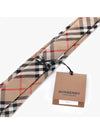 Men's Modern Cut Vintage Check Silk Tie Beige - BURBERRY - BALAAN 5